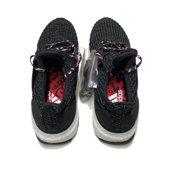 adidas Ultraboost Core Black / Scarlet Mens Shoes - Picture 5 of 6